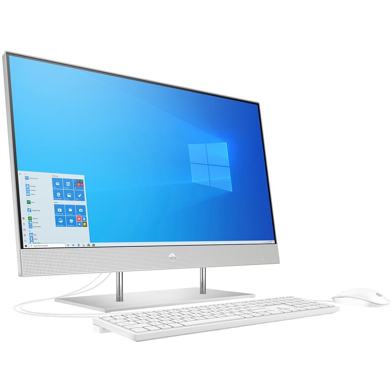 Моноблок 27" HP 27-DP1024UR White (51135G7-8-256-W-FHD) (497A4EA) - фото #2, Technodom.kz