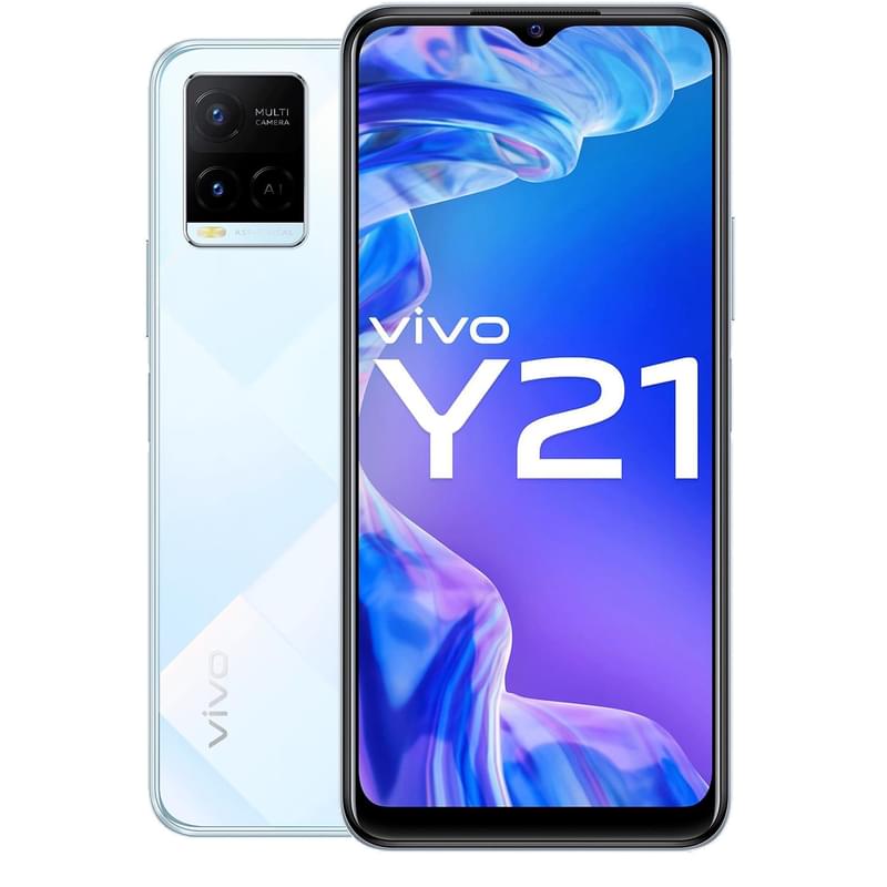 Смартфон Vivo Y21 4/64GB Diamond Glow - фото #0, Technodom.kz