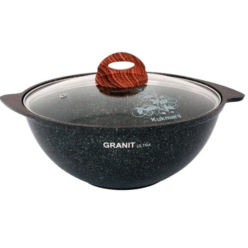 Казан для плова 4,5л Granit ultra Kukmara КГО47А - фото #0, Technodom.kz