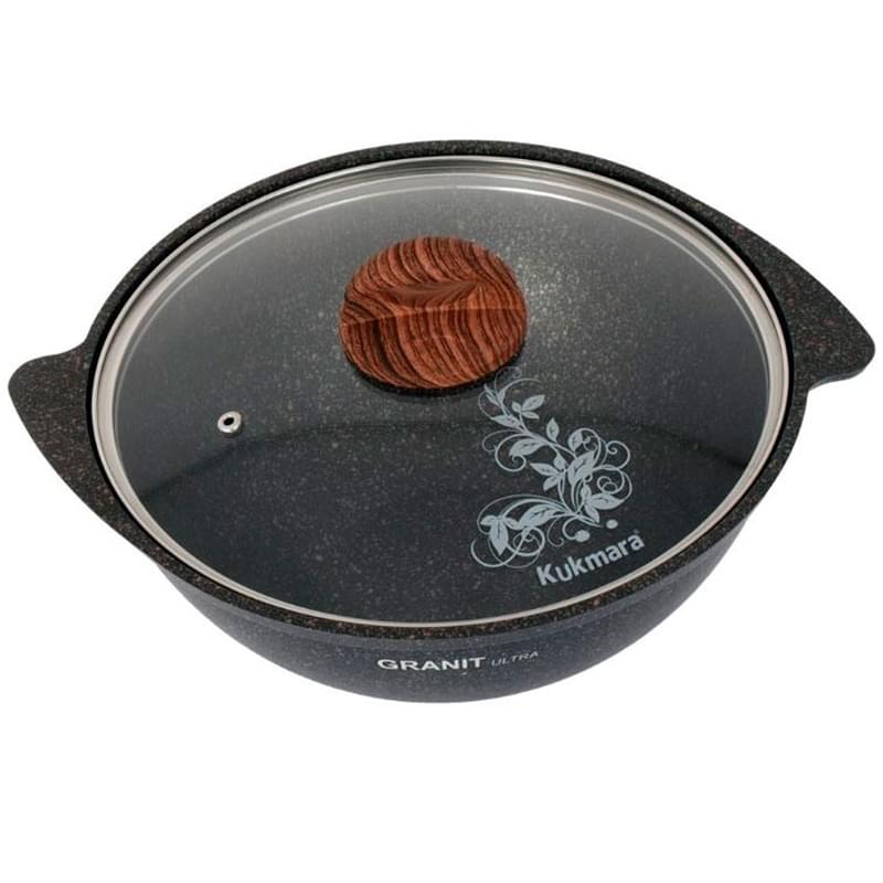 Казан для плова 4,5л Granit ultra Kukmara КГО47А - фото #1, Technodom.kz