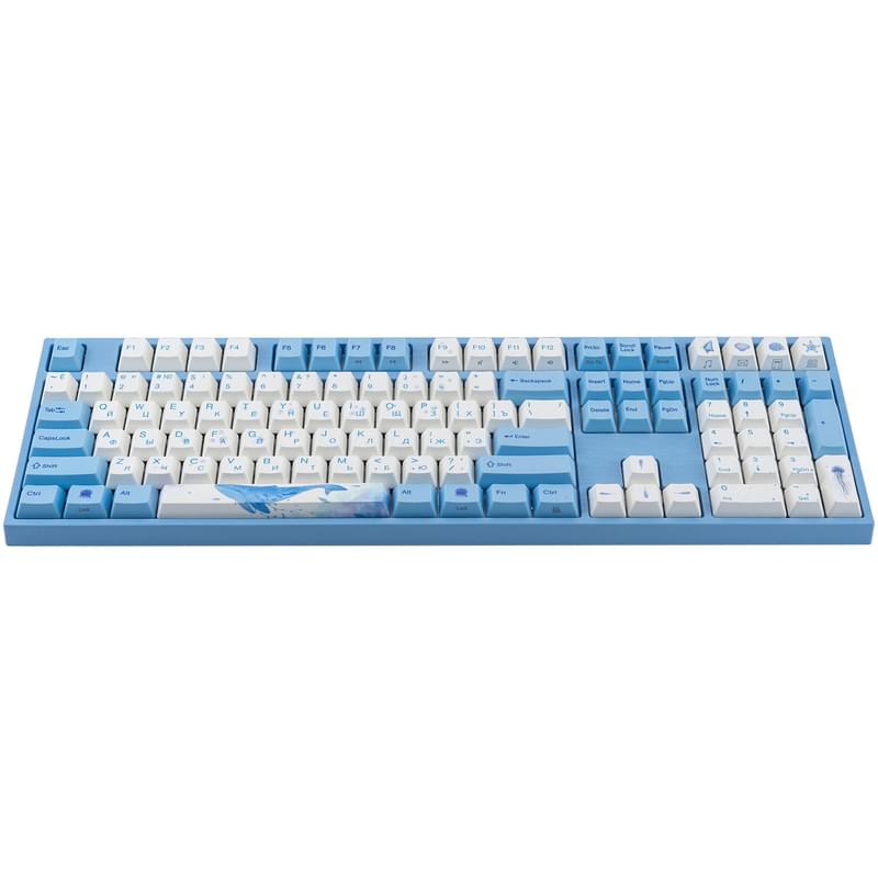 Игровая клавиатура Varmilo VA108M Sea Melody - Cherry MX Brown (VA108MN2W/WBPE7HR) - фото #1, Technodom.kz