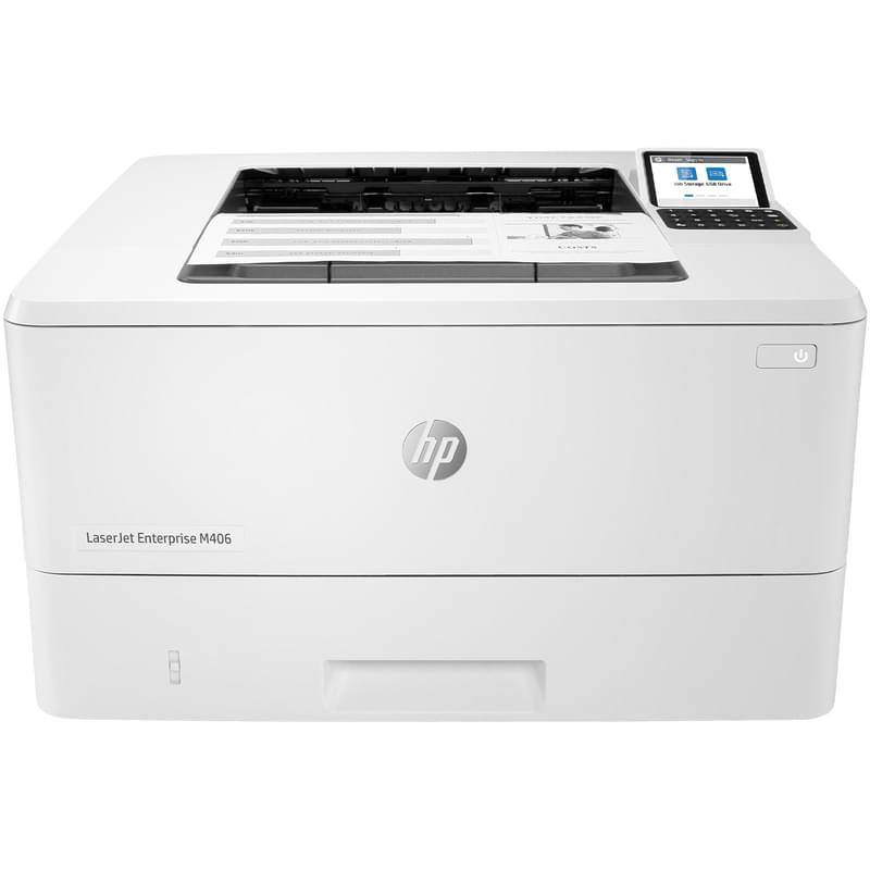 HP LaserJet Pro M406dn A4-D-N (3PZ15A) Лазерлік принтері - фото #0, Technodom.kz