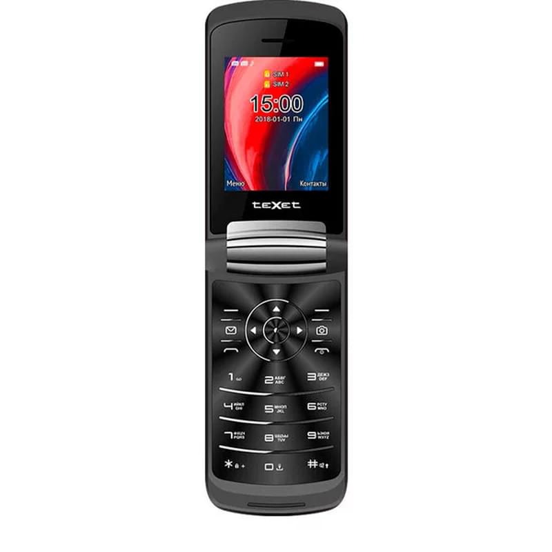 Мобильный телефон Texet TM-317 Black - фото #0, Technodom.kz