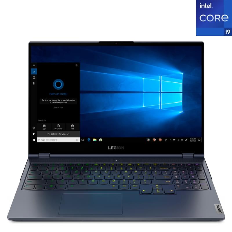 Игровой ноутбук Lenovo Legion 7 i9 11980HK / 32ГБ / 2000SSD / RTX3080 16ГБ / 16 / Win10 / (82K6006ARK) - фото #0, Technodom.kz