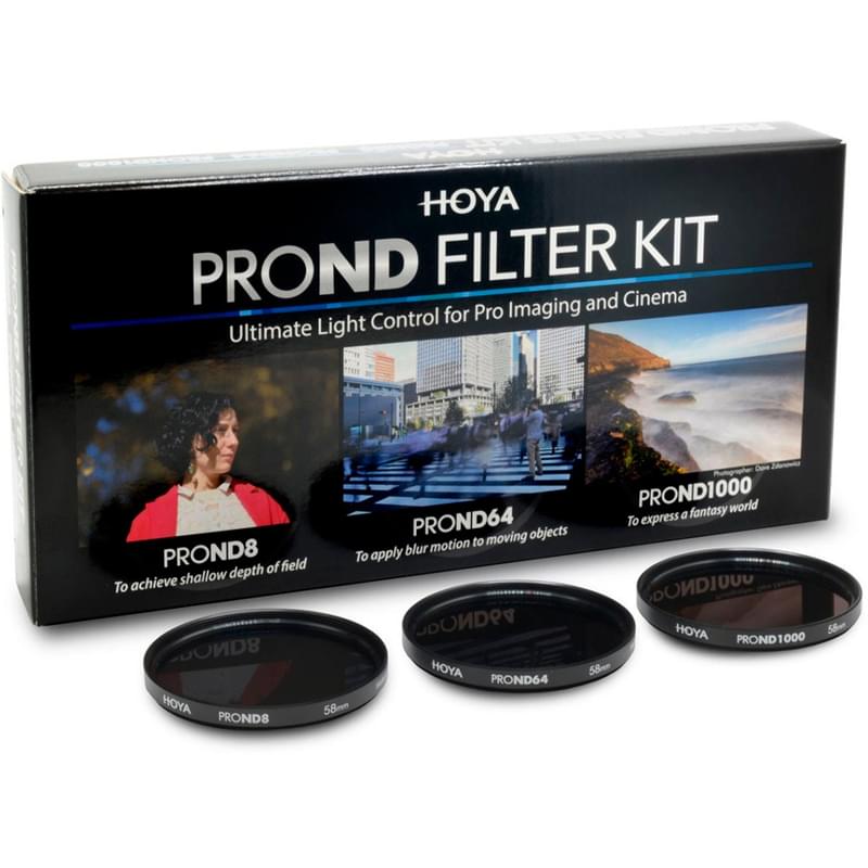 Cветофильтр HOYA ND8 Pro 58 MM Filter Kit - фото #4, Technodom.kz