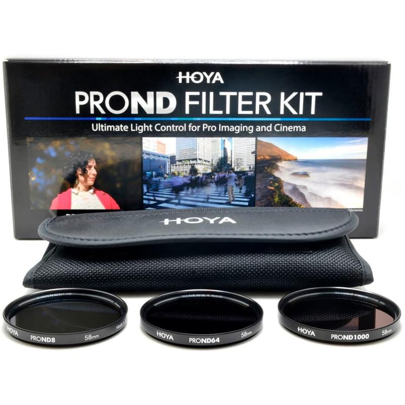 Cветофильтр HOYA ND8 Pro 58 MM Filter Kit - фото #5, Technodom.kz