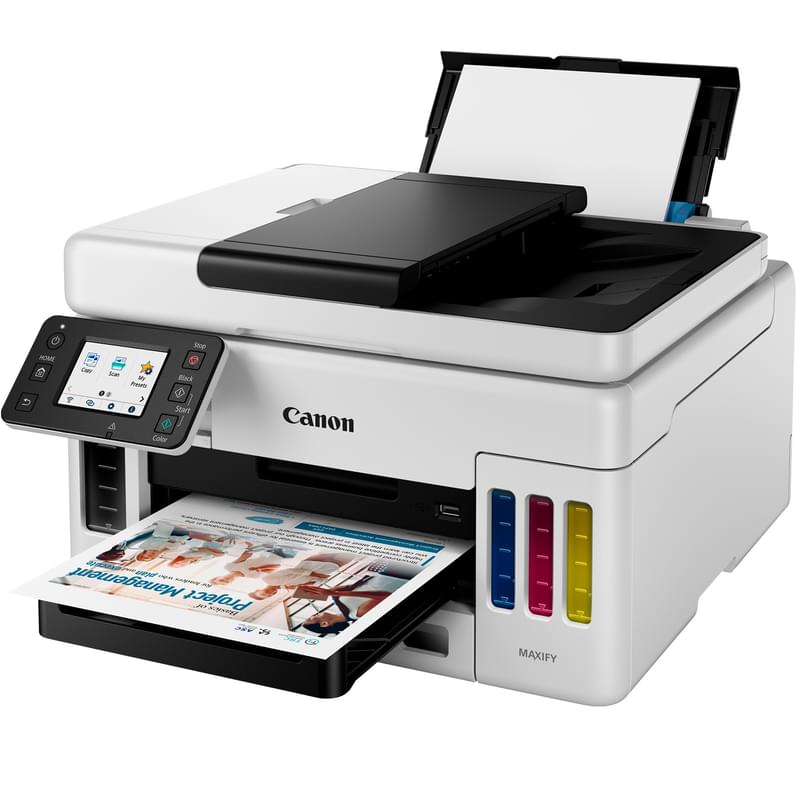 МФУ струйное Canon MAXIFY GX6040 СНПЧ А4-D-N-W (4470C009AA) - фото #3, Technodom.kz