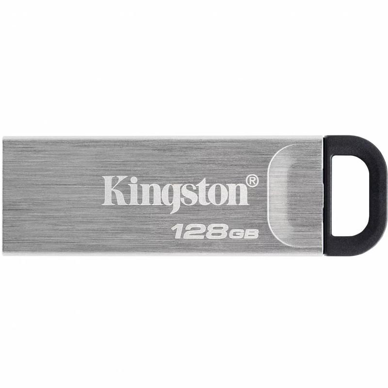 USB Флешка 128Gb Kingston USB 3.1 Gen 1 (USB 3.0) Silver (DTKN/128GB) - фото #0, Technodom.kz