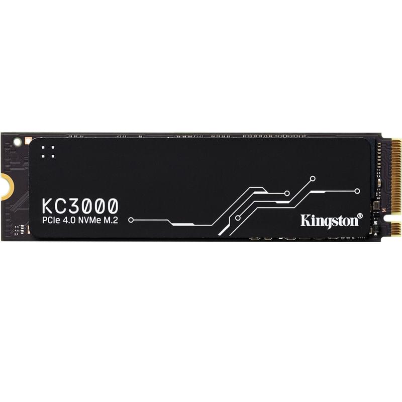 Внутренний SSD M.2 2280 512GB Kingston KC3000 PCIe 4.0 x4 NVMe (SKC3000S/512G) - фото #0, Technodom.kz