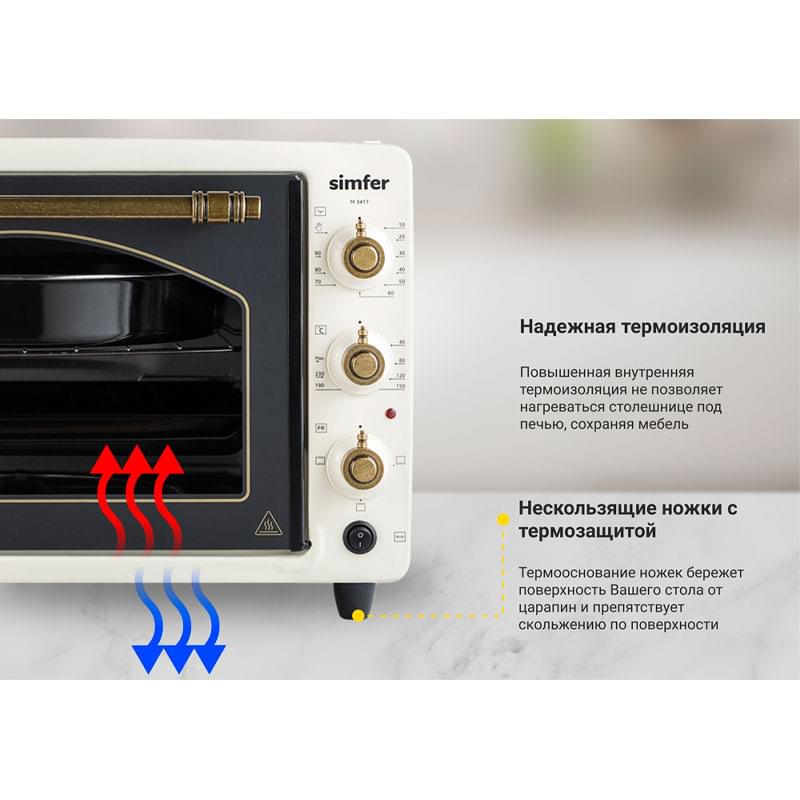 Электропечь Simfer M-3417 - фото #6, Technodom.kz