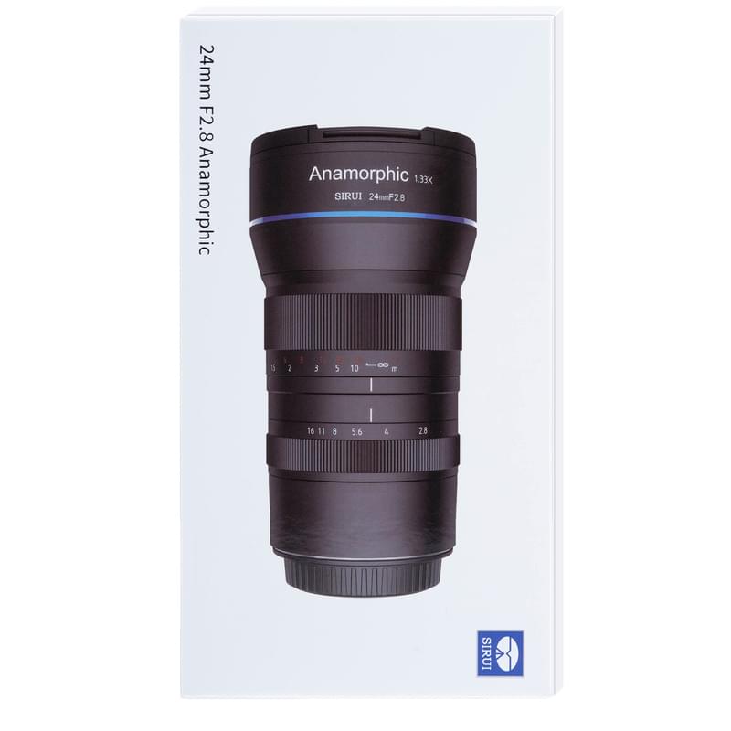 Объектив Sirui Anamorphic 24 mm f/2.8 для Canon M-Mount - фото #11, Technodom.kz