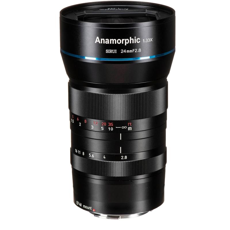 Объектив Sirui Anamorphic 24 mm f/2.8 для Canon M-Mount - фото #1, Technodom.kz