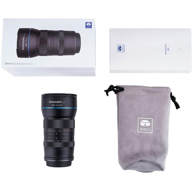 Объектив Sirui Anamorphic 24 mm f/2.8 для Fujifilm X-Mount - фото #10, Technodom.kz