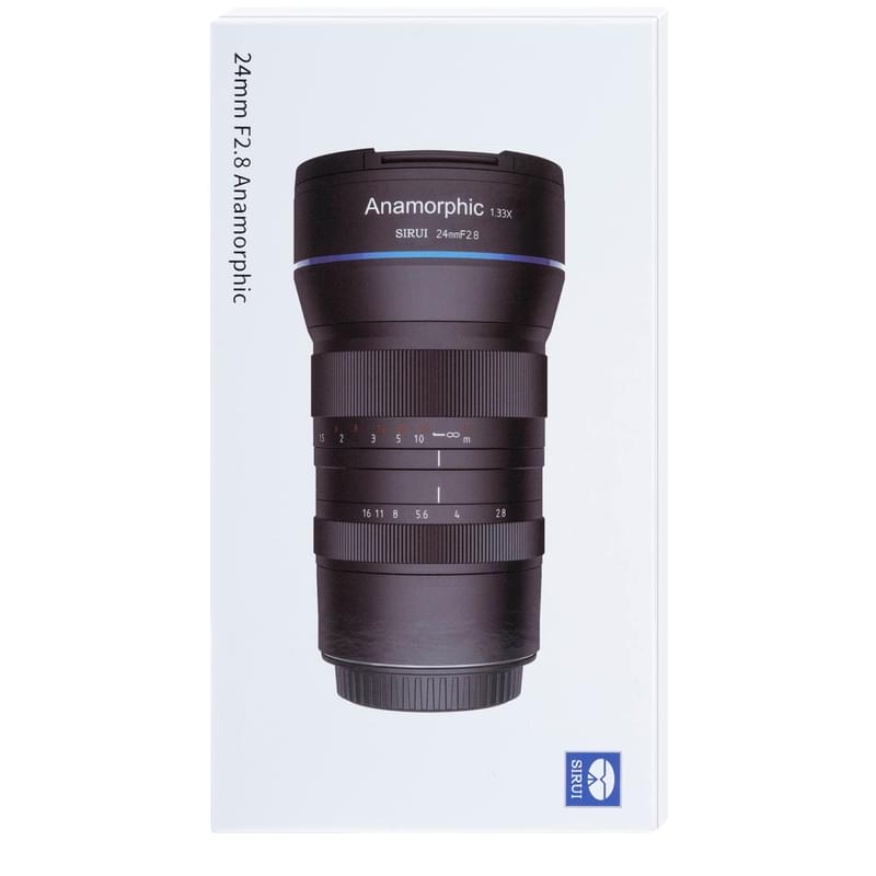 Объектив Sirui Anamorphic 24 mm f/2.8 для Fujifilm X-Mount - фото #11, Technodom.kz