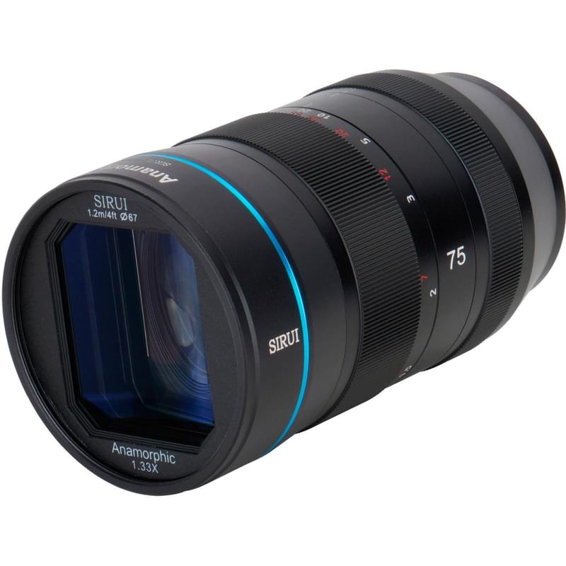 Объектив Sirui Anamorphic 75 mm f/1.8 для Canon M-Mount - фото #4, Technodom.kz