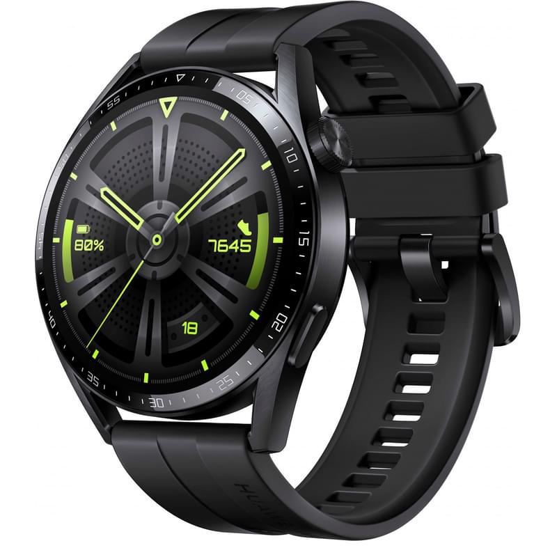 Смарт-часы HUAWEI Watch GT3 (46mm), Black (Jupiter-B19S) - фото #0, Technodom.kz