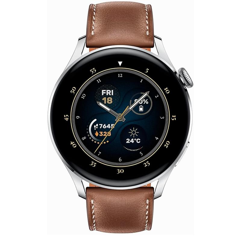 Смарт-часы HUAWEI Watch GT3 (46mm), Brown (Jupiter-B19V) - фото #1, Technodom.kz