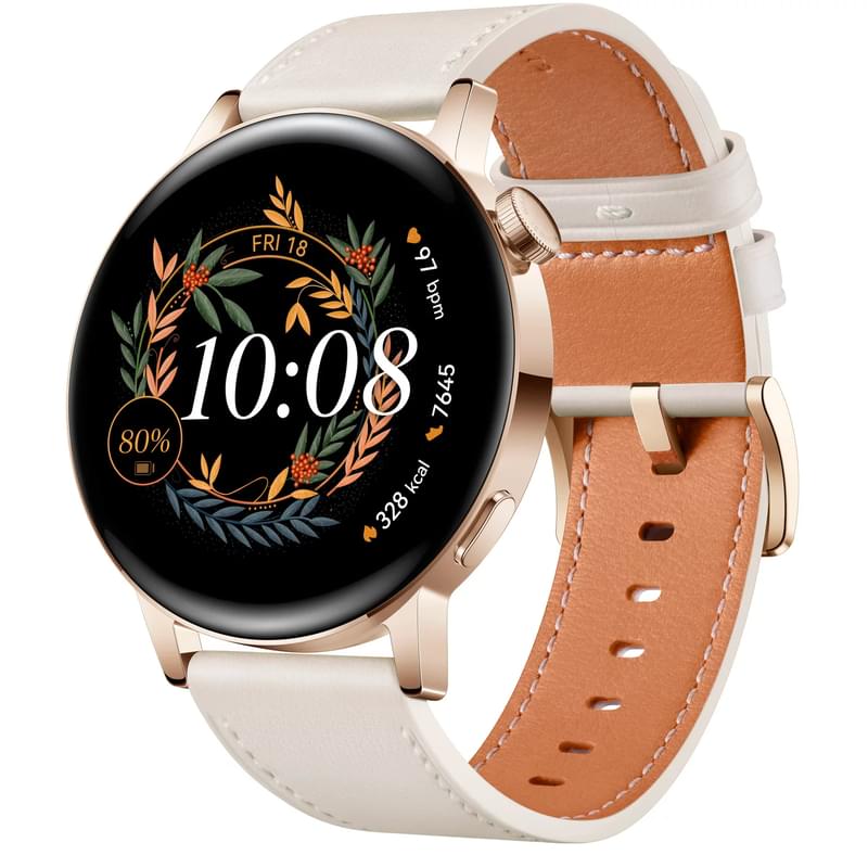 Huawei Watch GT3 Смарт сағаты (42mm), Light Gold (Milo-B19V) (55027149) - фото #0, Technodom.kz