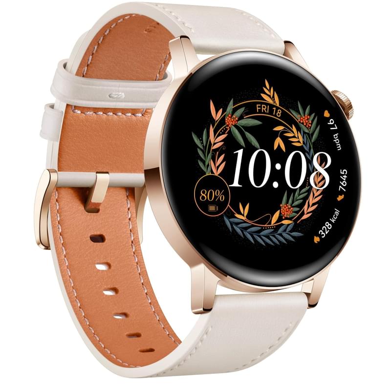 Смарт-часы HUAWEI Watch GT3 (42mm), Light Gold (Milo-B19V) - фото #2, Technodom.kz