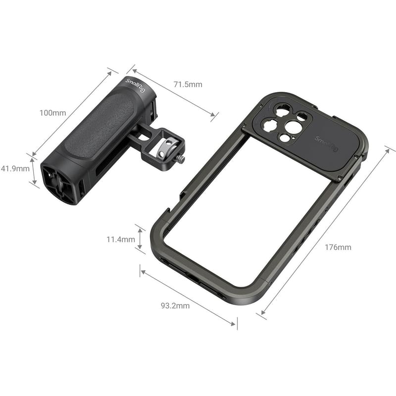 Клетка SmallRig 3176 Video Rig Kit для iPhone 12 Pro Max - фото #3, Technodom.kz