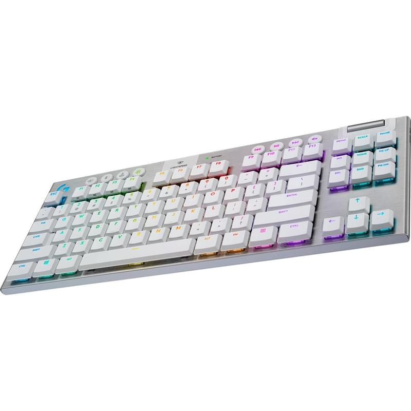Игровая клавиатура беспроводная Logitech G915 TKL, White (920-010117) - фото #3, Technodom.kz