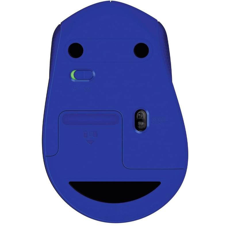 Мышка беспроводная USB Logitech M330 Silent, Blue (910-004910) - фото #2, Technodom.kz