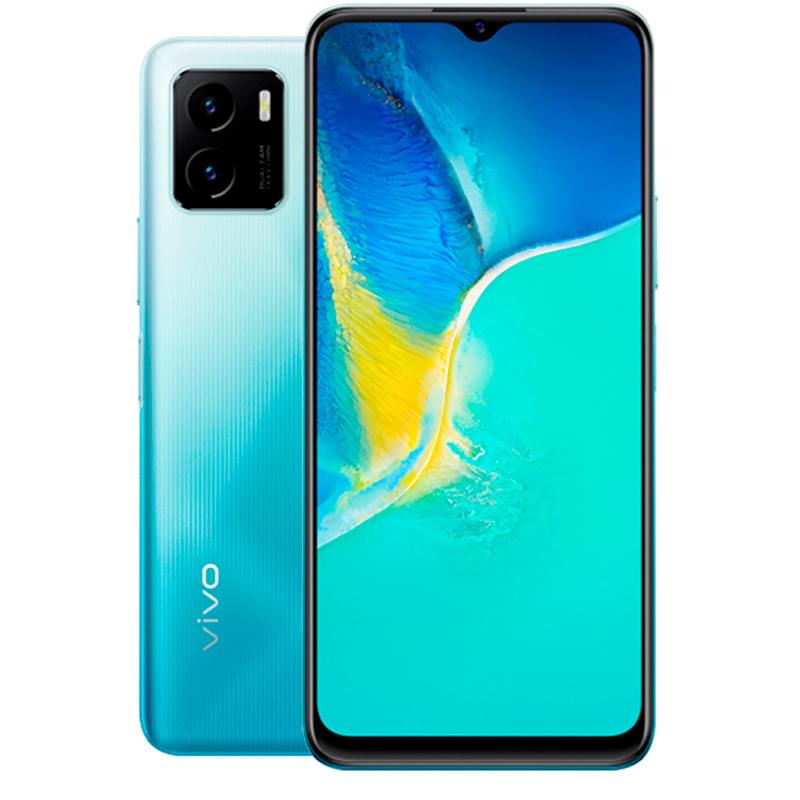 Смартфон Vivo Y15S 3/32GB Wave Green - фото #0, Technodom.kz