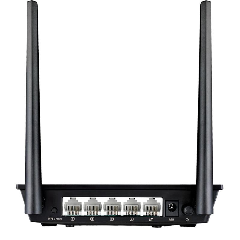 Беспроводной маршрутизатор, ASUS RT-N12 Plus, 4 порта + Wi-Fi, 300 Mbps (90IG01N0-BM3010) - фото #3, Technodom.kz