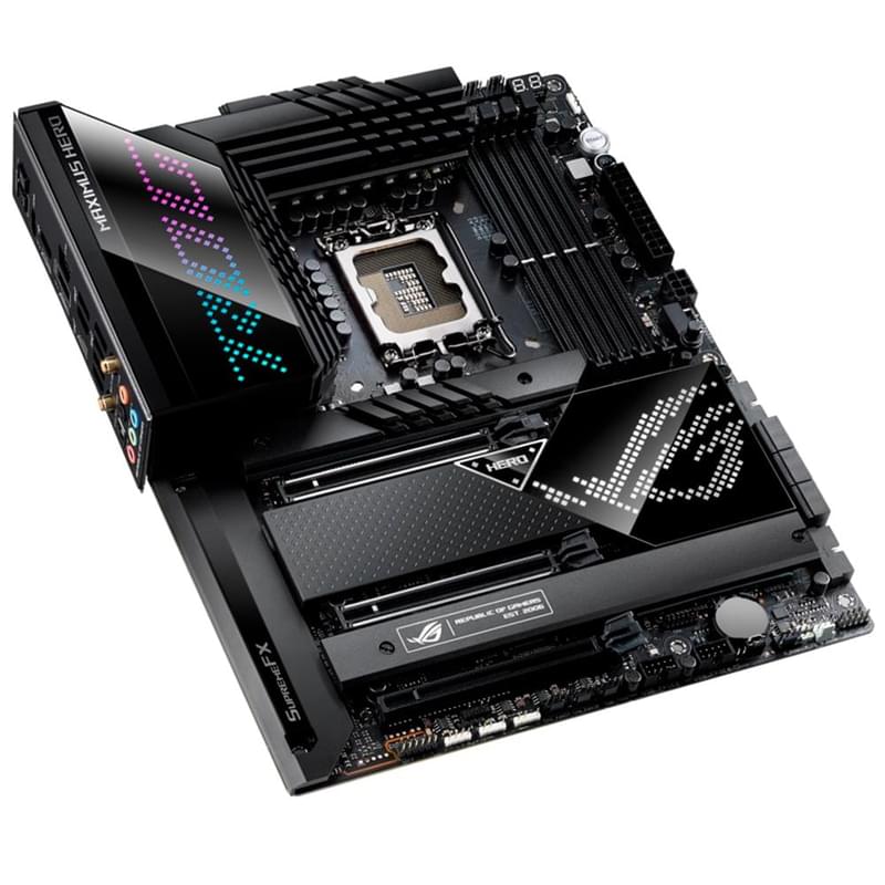 Материнская плата Asus ROG MAXIMUS Z690 HERO LGA1700 4DDR5 PCI-E 3x16 (HDMI+2Type-C) ATX - фото #3, Technodom.kz