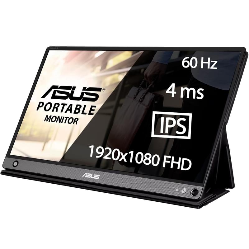 Монитор 15.6" Asus MB16AHP 1920x1080 16:9 IPS 60ГЦ (Thunderbolt) Silver - фото #0, Technodom.kz