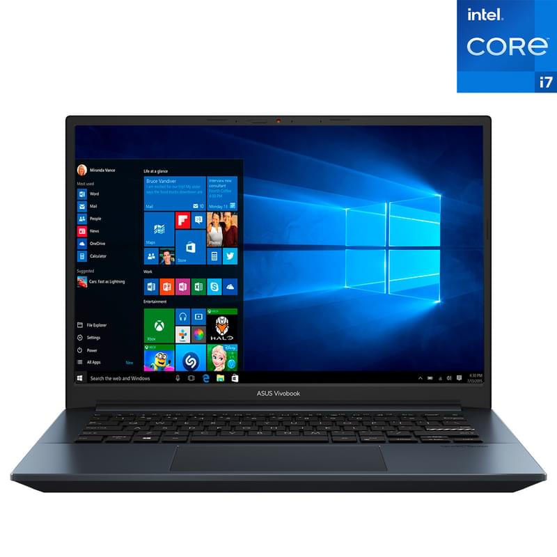 Ноутбук Asus VivoBook Pro OLED K3400PA i7 11370H / 16ГБ / 512SSD / 14 / Win11 (K3400PA-KM028W) - фото #0, Technodom.kz