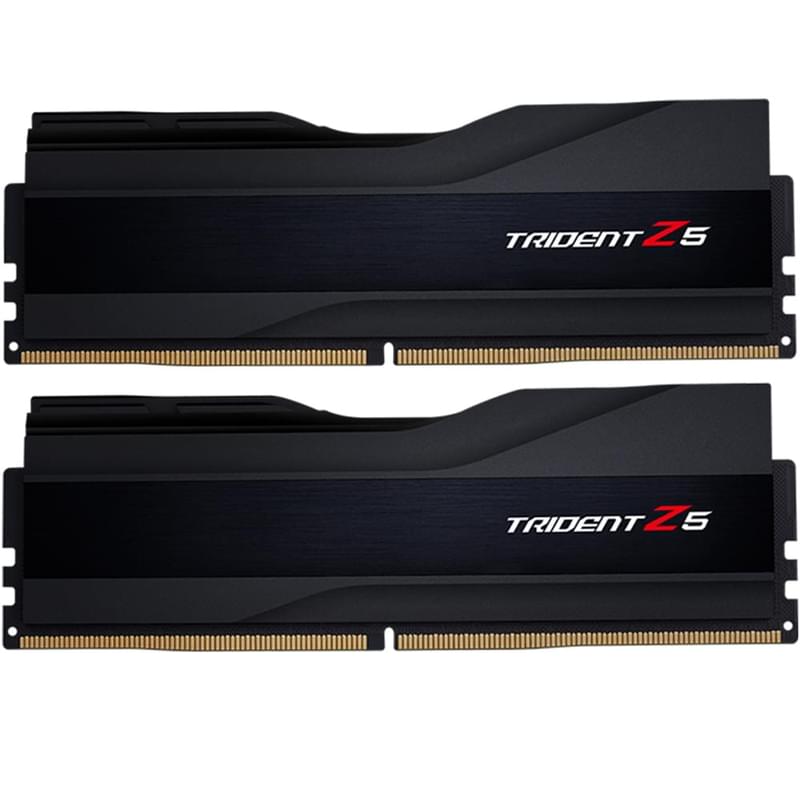 Оперативная память DDR5 DIMM 32GB(16GBx2)/5600MHz G.SKILL Trident Z5 Black (F5-5600U3636C16GX2-TZ5K) - фото #0, Technodom.kz