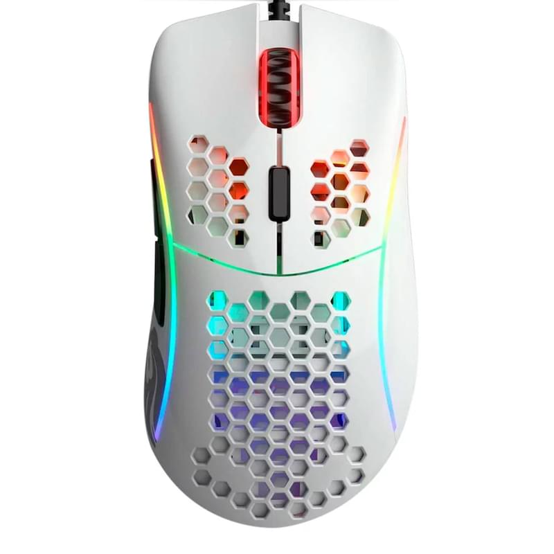 Glorious Model D Ойын тінтуірі, Glossy White (GD-GWHITE) - фото #0, Technodom.kz