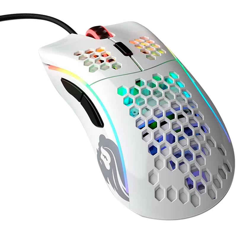 Игровая мышь Glorious Model D Minus, Glossy White (GLO-MS-DM-GW) - фото #1, Technodom.kz