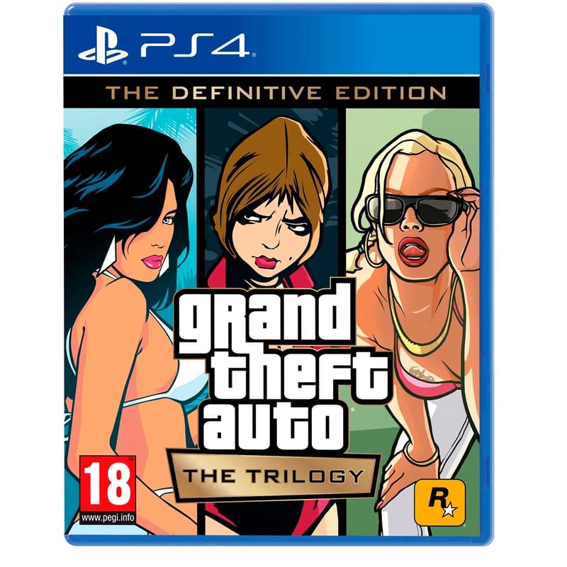 PS4 арналған Grand Theft Auto The Trilogy Definitive Edition (5026555430920) ойыны - фото #0, Technodom.kz