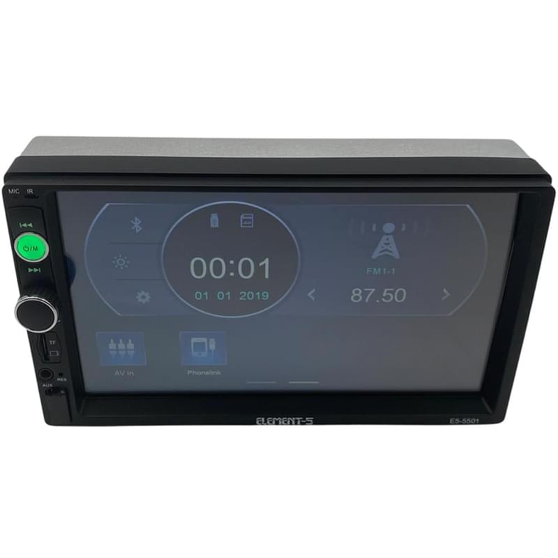 Автомагнитола Element-5 E5-B5501-LBT DIN 2 - фото #2, Technodom.kz
