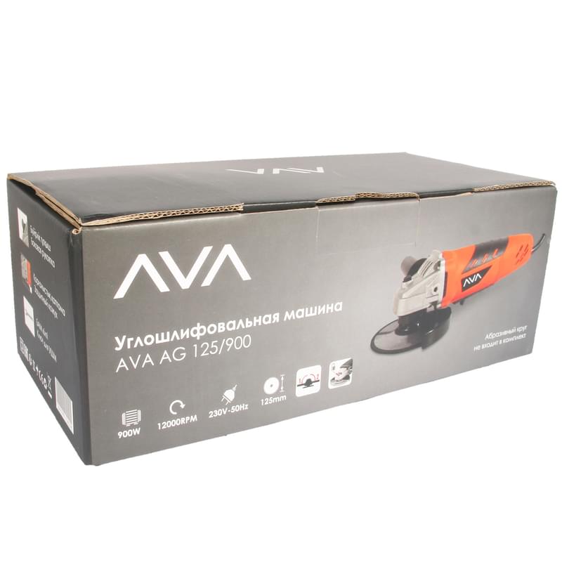 Углошлифовальная машина AVA AG 125/900 (AG/AVA/125/900) - фото #6, Technodom.kz Углошлифовальная машина AVA AG 125/900 (AG/AVA/125/900) - фото #6, Technodom.kz