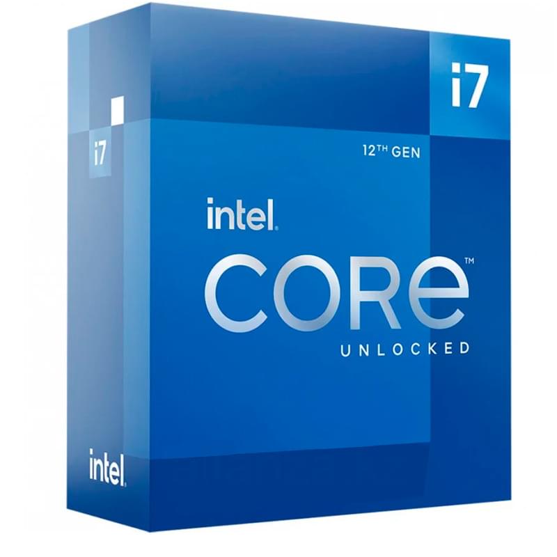 Процессор Intel Core i7-12700K (C12/20T, 25M Cache,2.7 up to 4.9GHz) LGA1700 BOX - фото #0, Technodom.kz