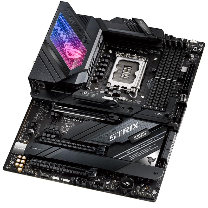 Материнская плата Asus ROG STRIX Z690-E GAMING WIFI LGA1700 4DDR5 PCI-E 3x16 1x1 (HDMI+DP) ATX - фото #5, Technodom.kz