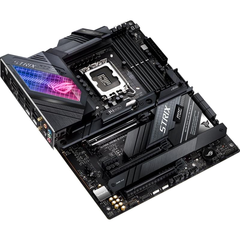 Материнская плата Asus ROG STRIX Z690-E GAMING WIFI LGA1700 4DDR5 PCI-E 3x16 1x1 (HDMI+DP) ATX - фото #6, Technodom.kz