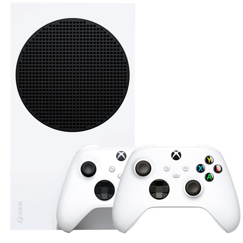 Игровая консоль Xbox Series S + Джойстик беспроводной Xbox Series, White - фото #0, Technodom.kz
