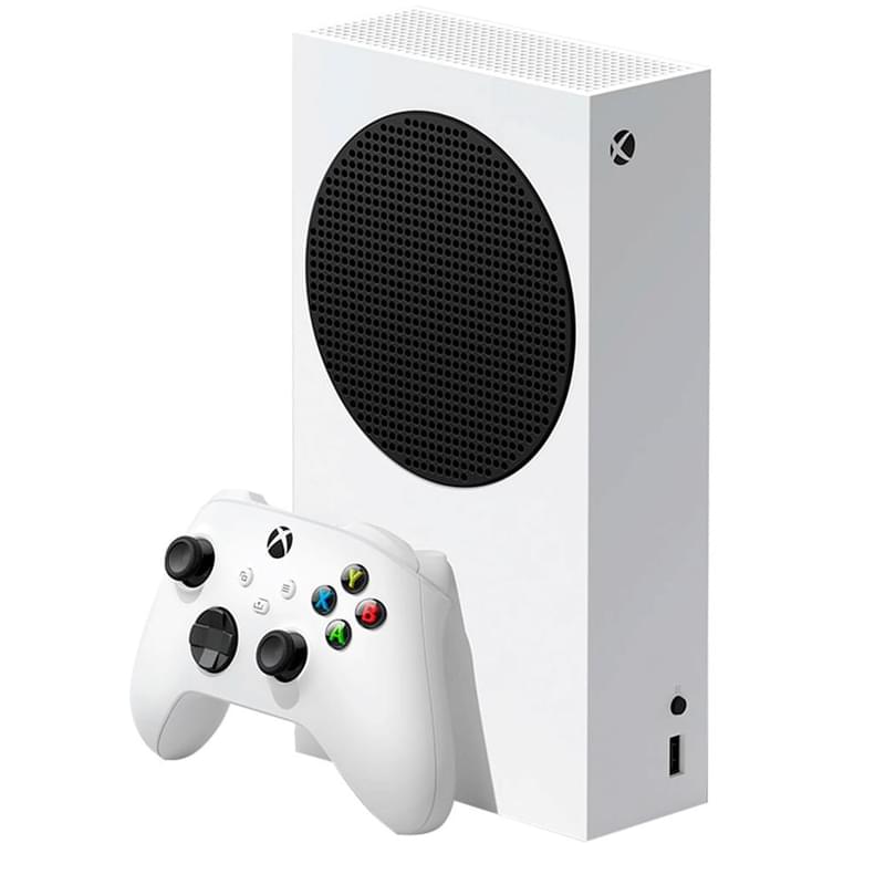Игровая консоль Xbox Series S + Джойстик беспроводной Xbox Series, White - фото #1, Technodom.kz