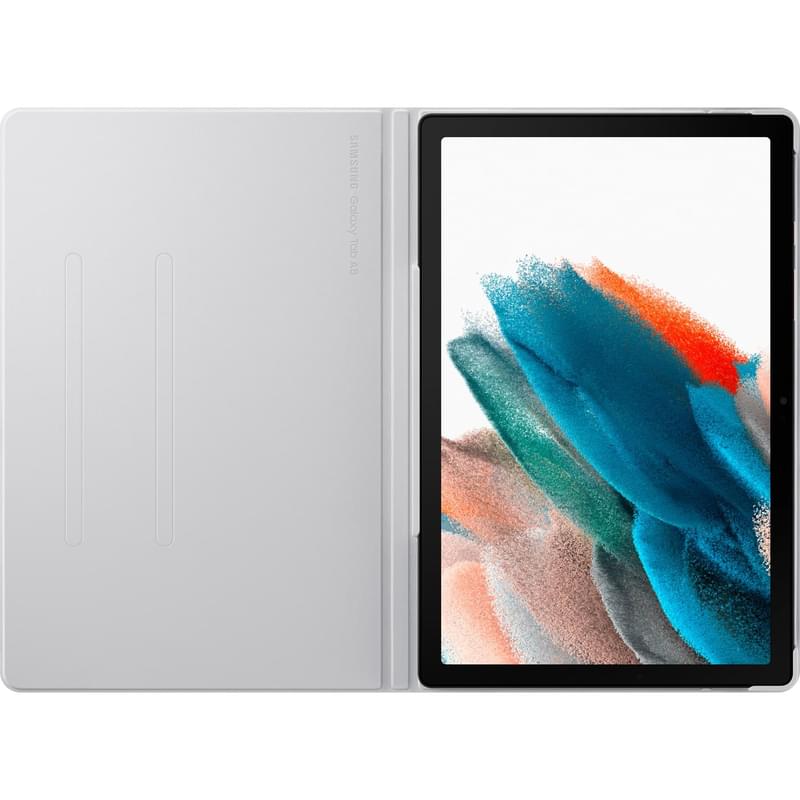Чехол для Samsung Galaxy Tab A8 10.5" Book Cover, Silver (EF-BX200PSEGRU) - фото #6, Technodom.kz