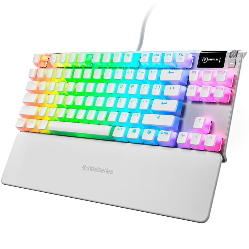 Игровая клавиатура Steelseries Apex 7 TKL Ghost - Red Switch (64656) - фото #1, Technodom.kz