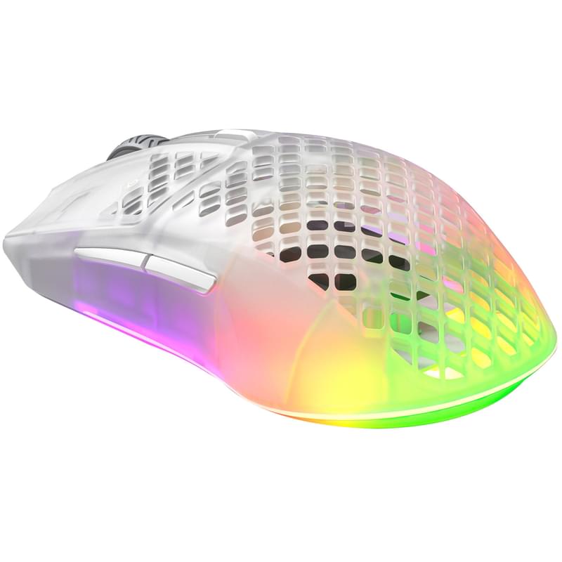 Игровая мышь беспроводная Steelseries Aerox 3 Wireless  2022 Edition Ghost (62610) - фото #2, Technodom.kz