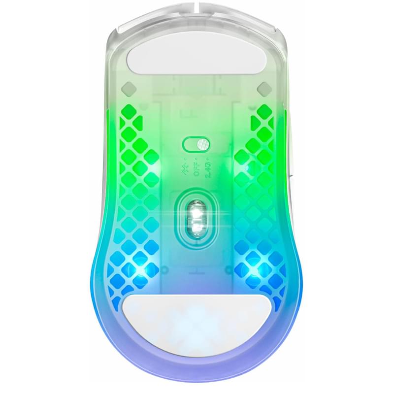 Игровая мышь беспроводная Steelseries Aerox 3 Wireless  2022 Edition Ghost (62610) - фото #3, Technodom.kz