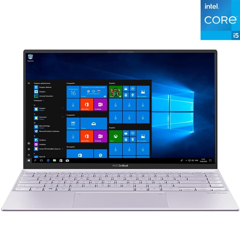 Ультрабук Asus ZenBook UX425EA i5 1135G7 / 8ГБ / 512SSD / 14 / Win11 / (UX425EA-KI851W) - фото #0, Technodom.kz