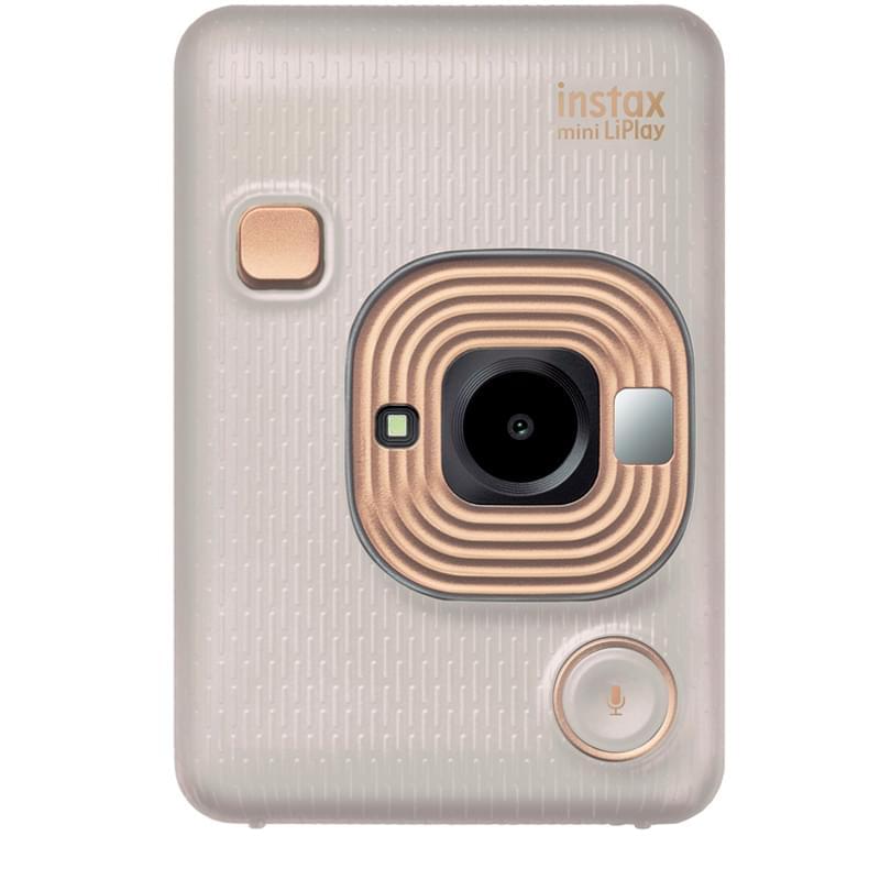 Фотоаппарат моментальной печати Instax Mini LiPlay Beige Gold (Special Limited Edition) - фото #0, Technodom.kz Фотоаппарат моментальной печати Instax Mini LiPlay Beige Gold (Special Limited Edition) - фото #0, Technodom.kz