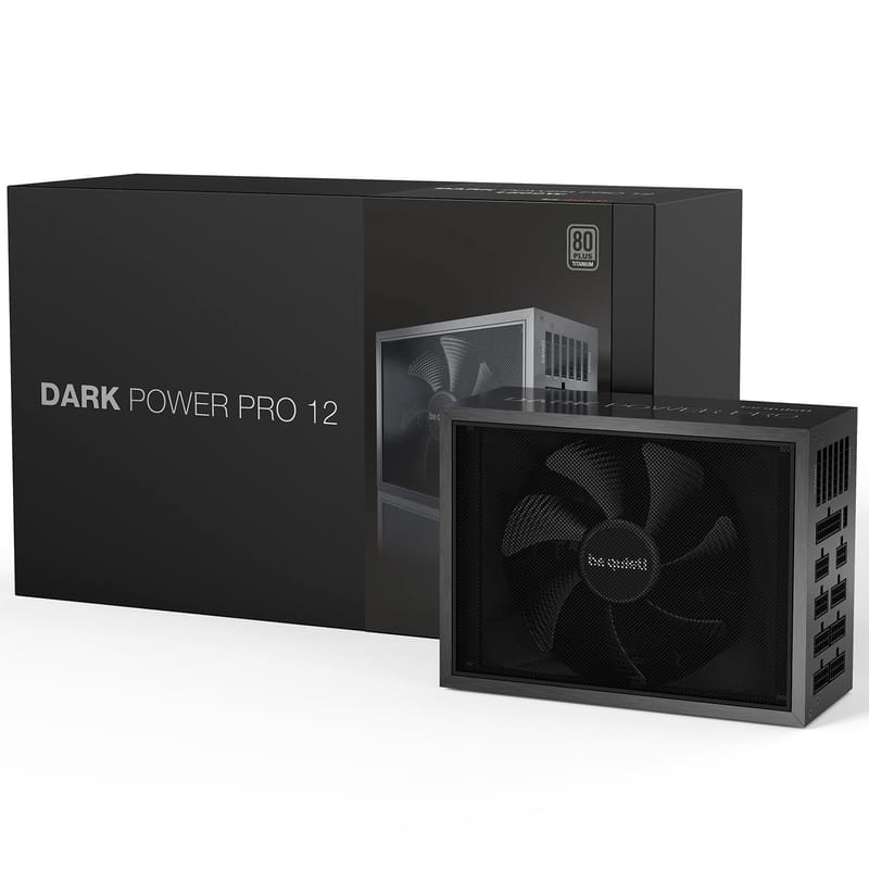 Блок питания 1500W Bequiet! Dark Power Pro 12 ATX 80 PLUS Titanium 10x6+2pin, 4+4pin (BN312) - фото #3, Technodom.kz