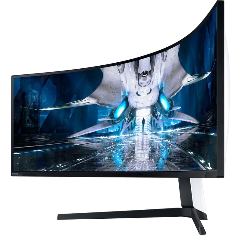Монитор игровой 49" Samsung LS49AG950NIXCI 5120x1440 32:9 VA 240ГЦ (2HDMI+DP) Curved White - фото #4, Technodom.kz